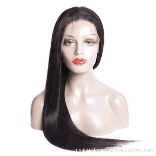 Factory Price Human Hair Transparent HD Swiss Lace Frontal Wig 360 Lace Front Wigs,12a Virgin Cuticles Aligned Human Hair wigs